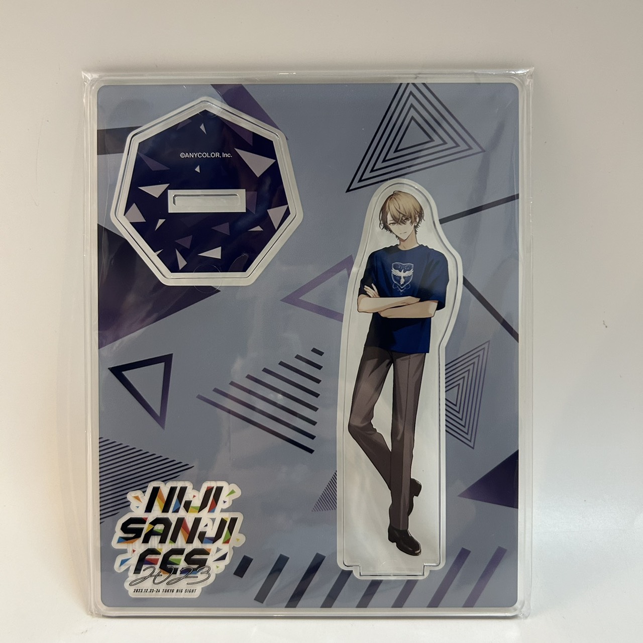 NIJISANJI NijiFes 2023 Acrylic Stand (Indigo) ⑨ Hayato Kagami