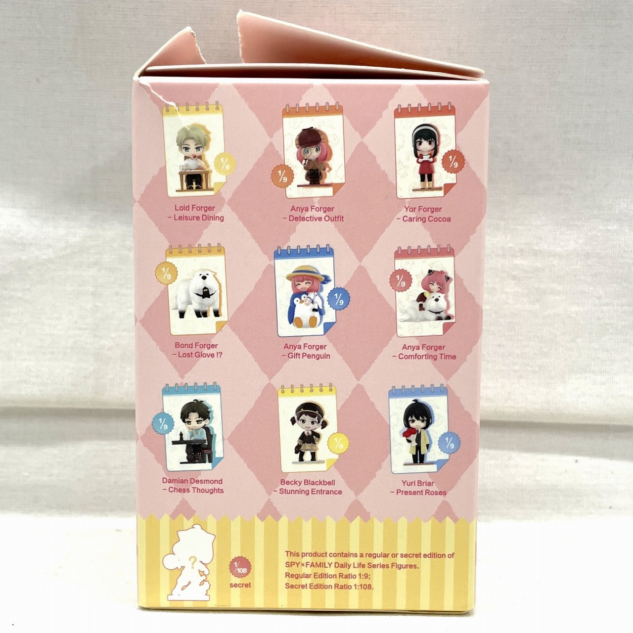 POP MART SPY x FAMILY Daily Life シリーズ Anya Forger-Gift Penguin