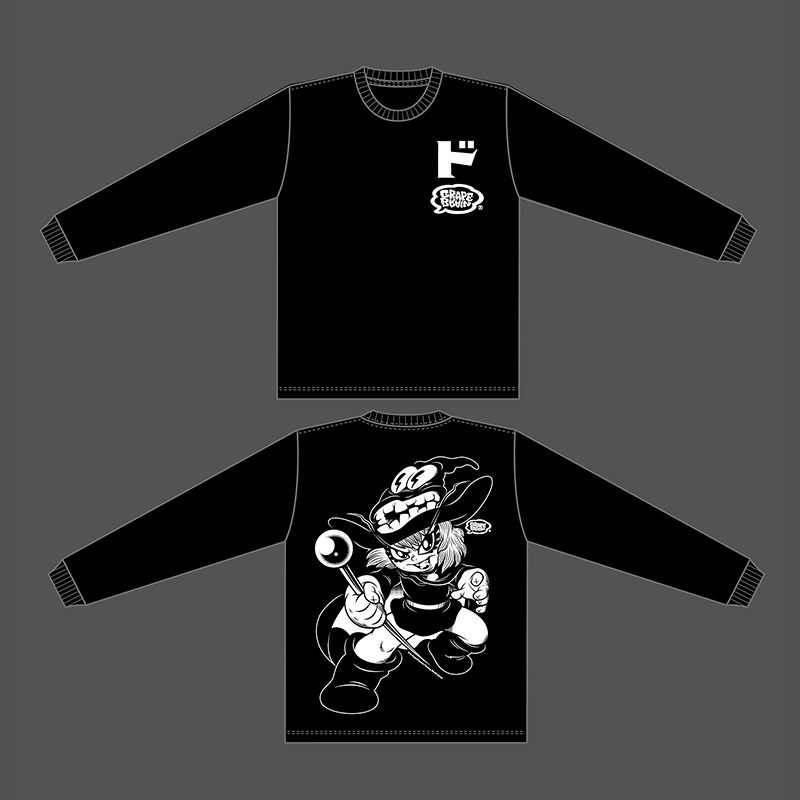 GRAPE BRAINえん魔くんロングスリーブTシャツ | グッズ