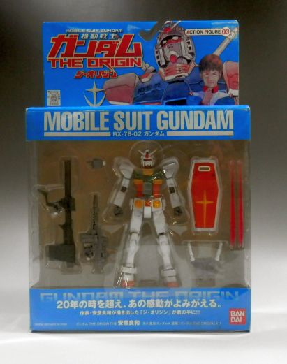 バンダイ 機動戦士ガンダムTHE ORIGIN RX-78-02 ガンダム アクションフィギュア