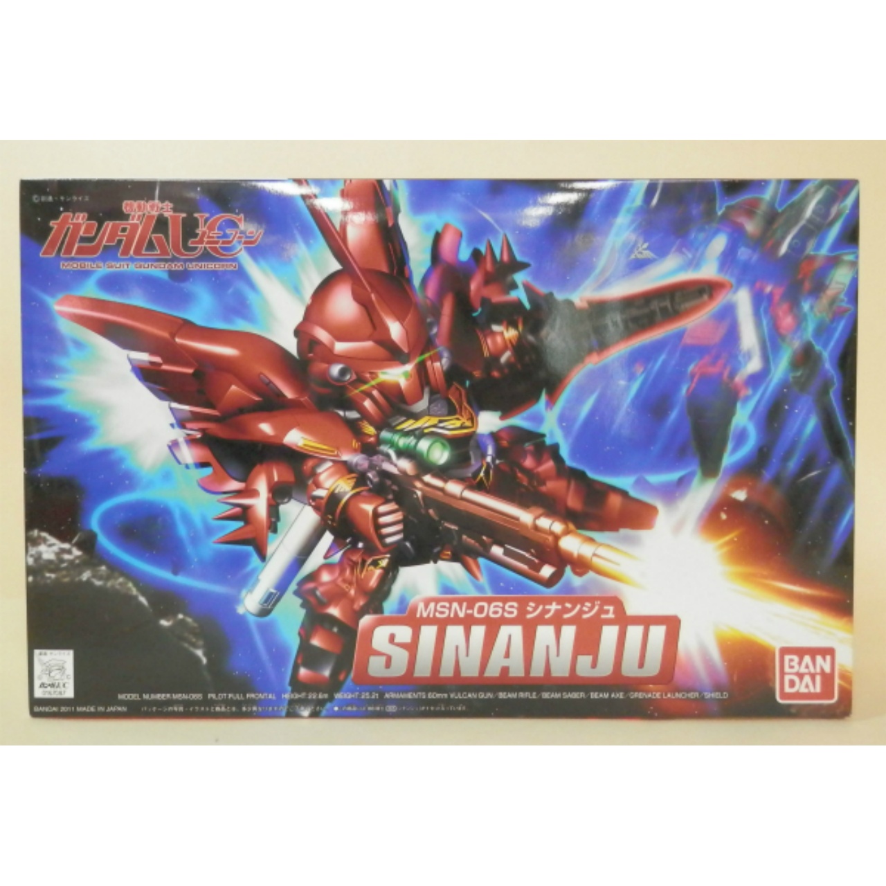 SD Gundam BB Senshi 365 MSN-06S Shinanju
