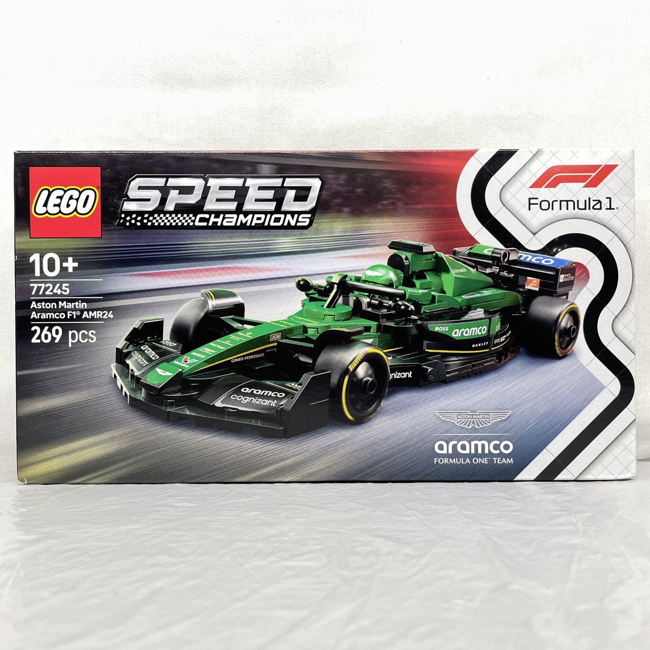 LEGO Aston Martin Aramco F1 AMR24 レースカー 77245