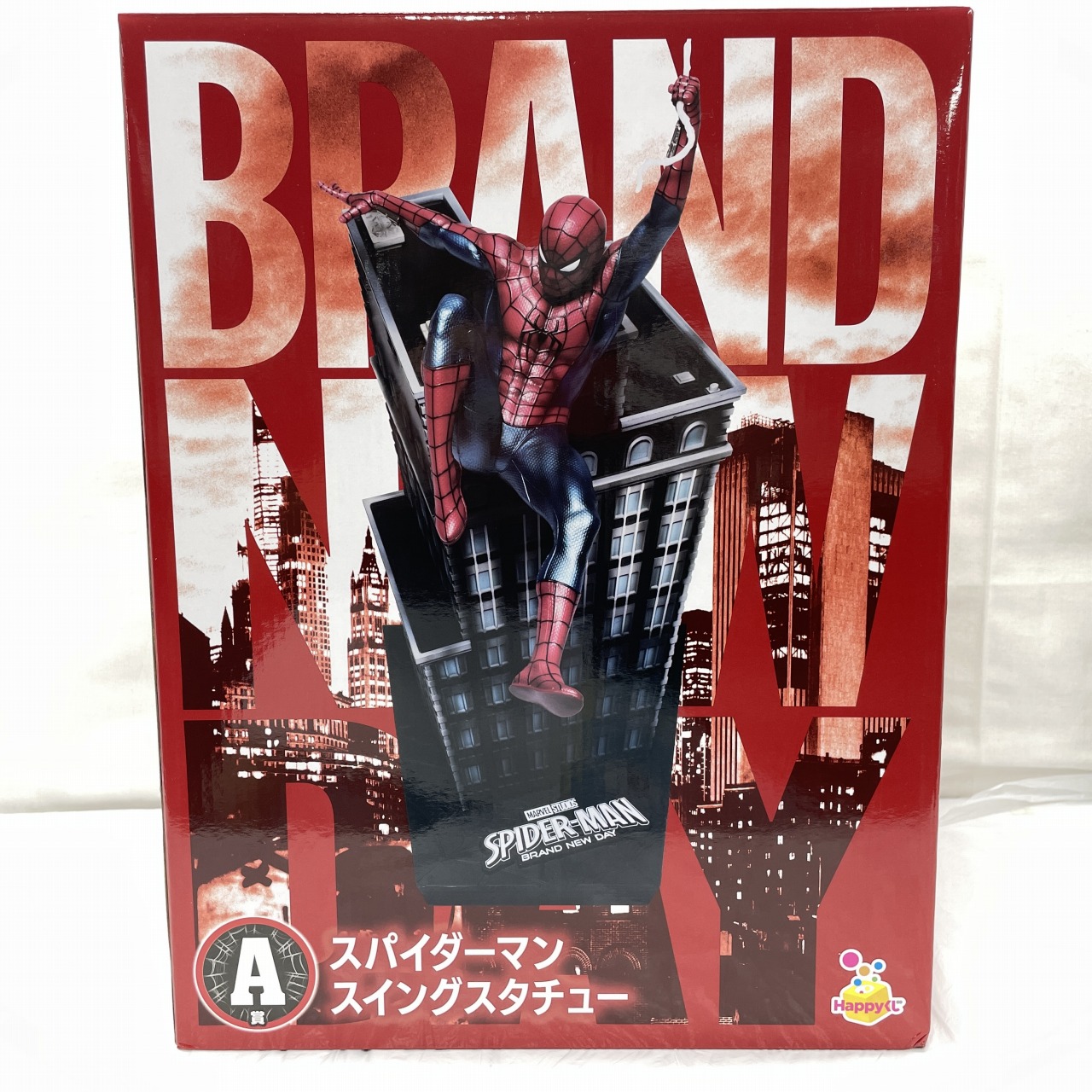 Happyくじ MARVEL『スパイダーマン:ブランド・ニュー・デイ』 A賞 スパイダーマン スイングスタチュー
