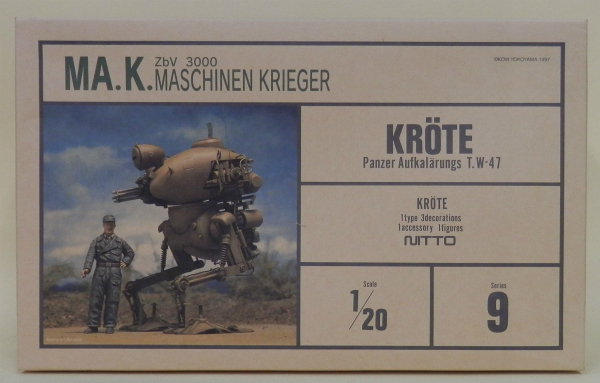 NITTO 1/20 S.F.3.D No.09 KROTE クレーテ (Panzer Aufkalarungs T.W-47)