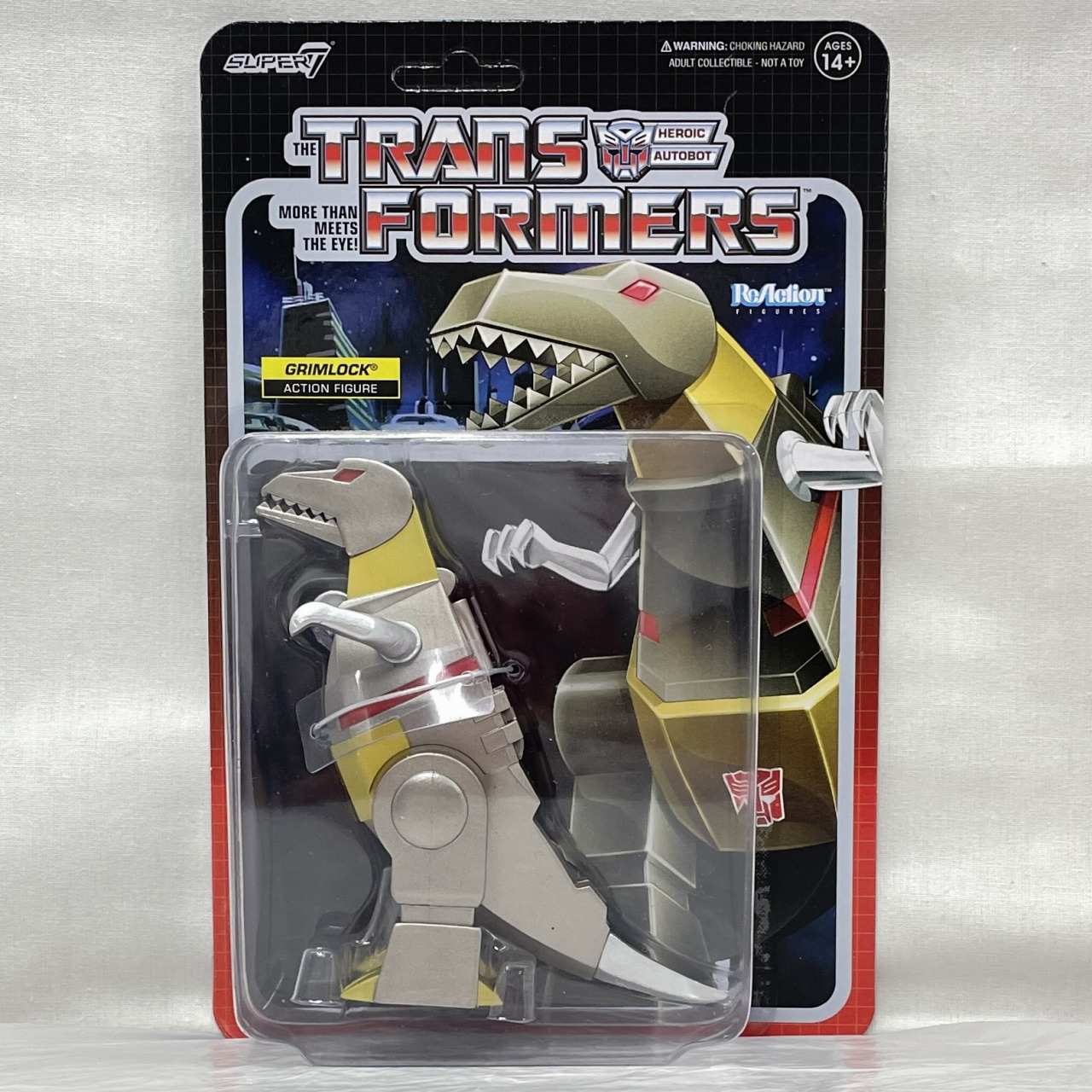 スーパー7 リ・アクショントランスフォーマー グリムロック(メタリック)