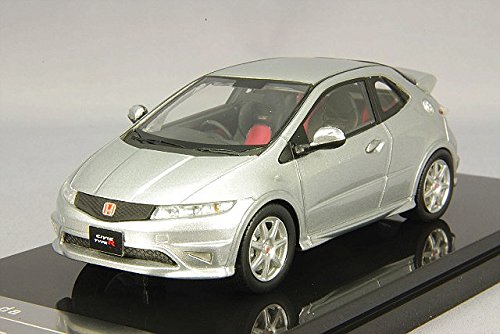 WIT'S 1/43 CIVIC TYPE R EURO FN2 アラバスターシルバーメタリック 完成品