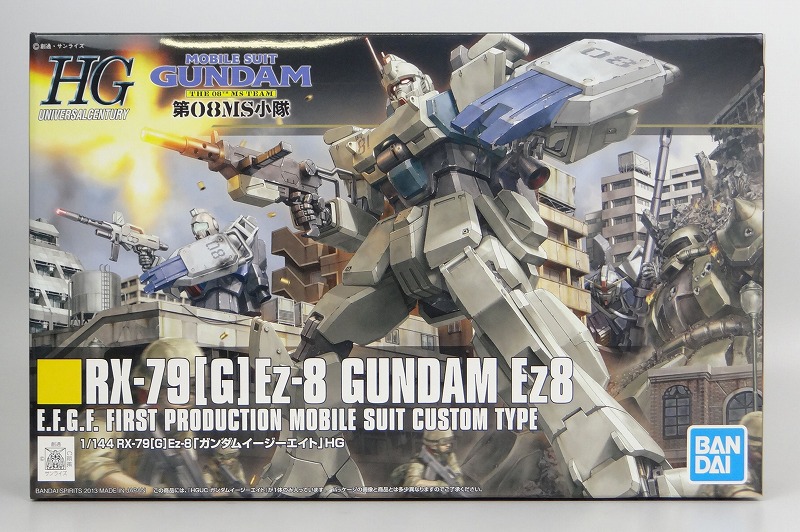 HGUC 155 RX-79 [G] Ez-8 Gundam Easy Eight Bandai Spirits Edition