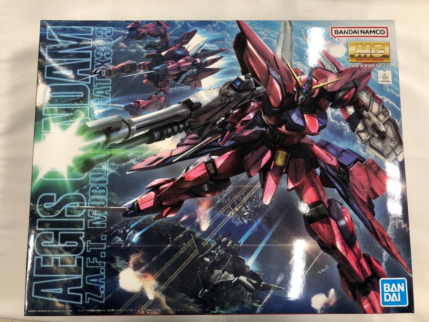 MG GAT-X303 イージスガンダム バンダイスピリッツ版