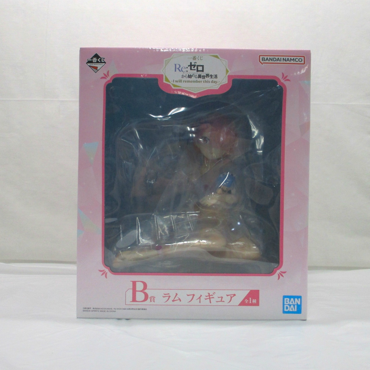 一番くじ Re:ゼロから始める異世界生活 I will remember this day. B賞 ラム フィギュア