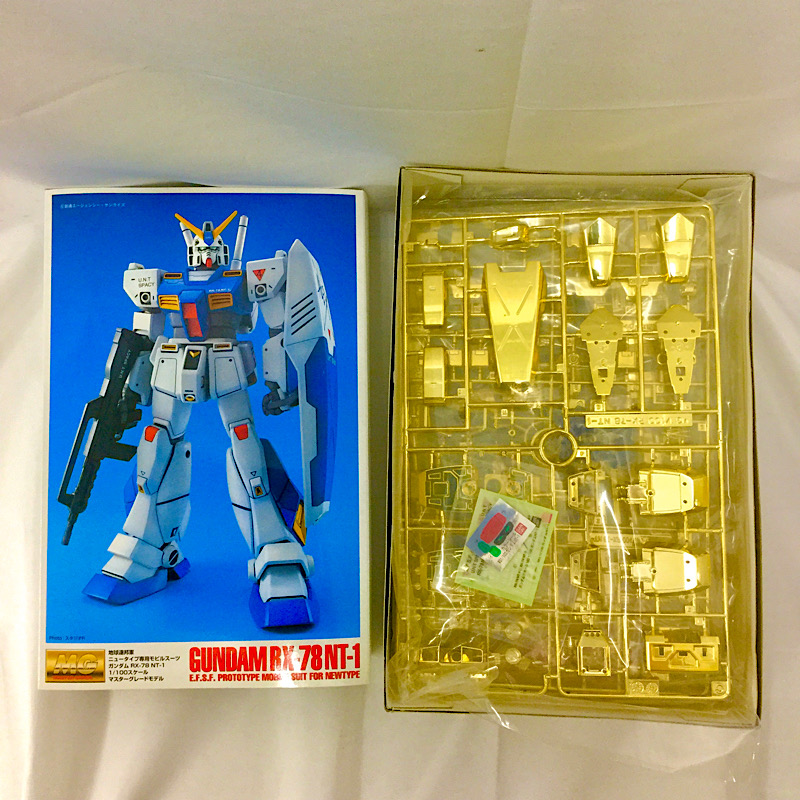 MG RX-78NT-1 ガンダムNT-1 ゴールドメッキver