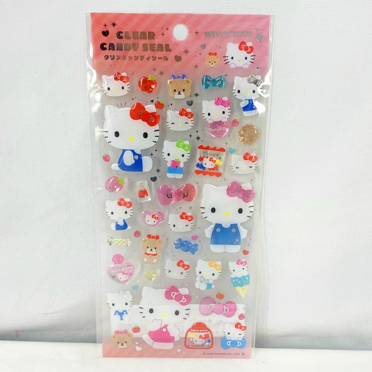 サンリオキャラクターズ クリアキャンディシール ハローキティ