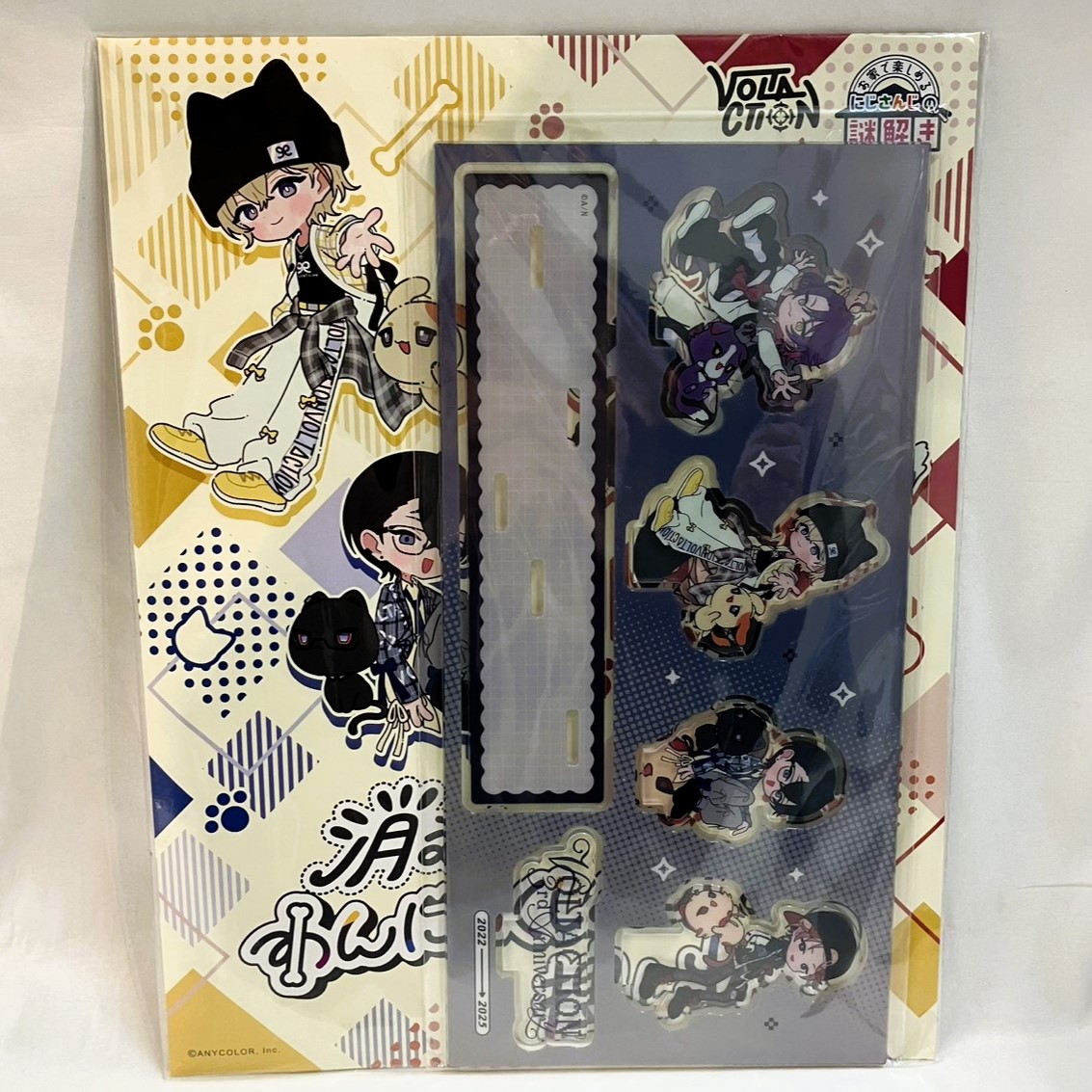 にじさんじ VOLTACTION 3rd Anniversary アクリルジオラマ付き謎解きキット