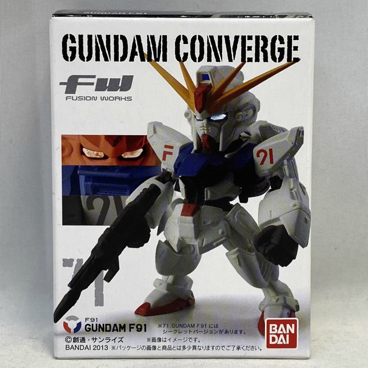 FW Gundam Converge 71 Gundam F91 Herrison Madin Custom (Secret)