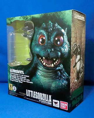 S.H.MonsterArts リトルゴジラ&結晶体