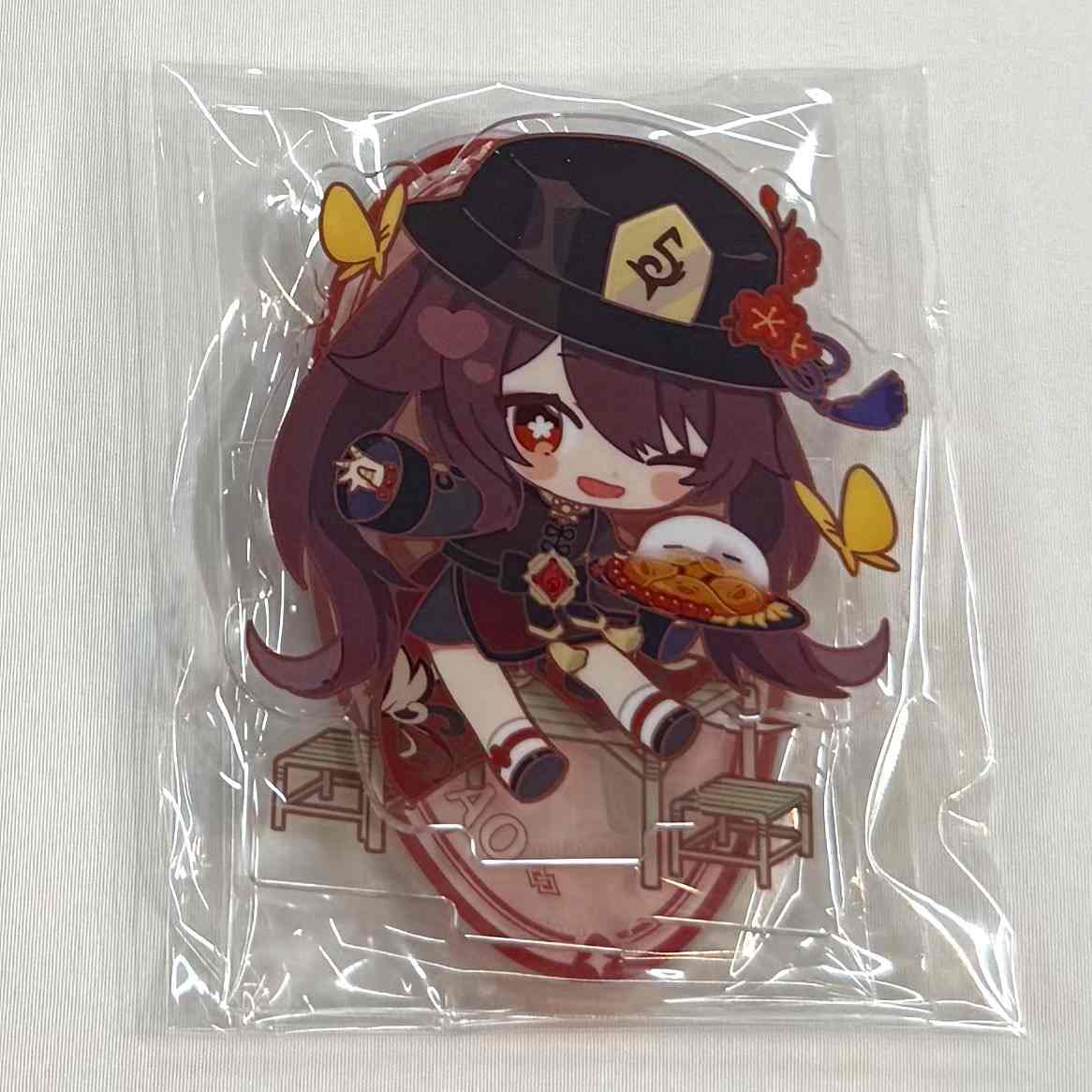 原神×SWEETS PARADISE -岩華聚餐- ちびキャラ トレーディングアクリルスタンド 胡桃