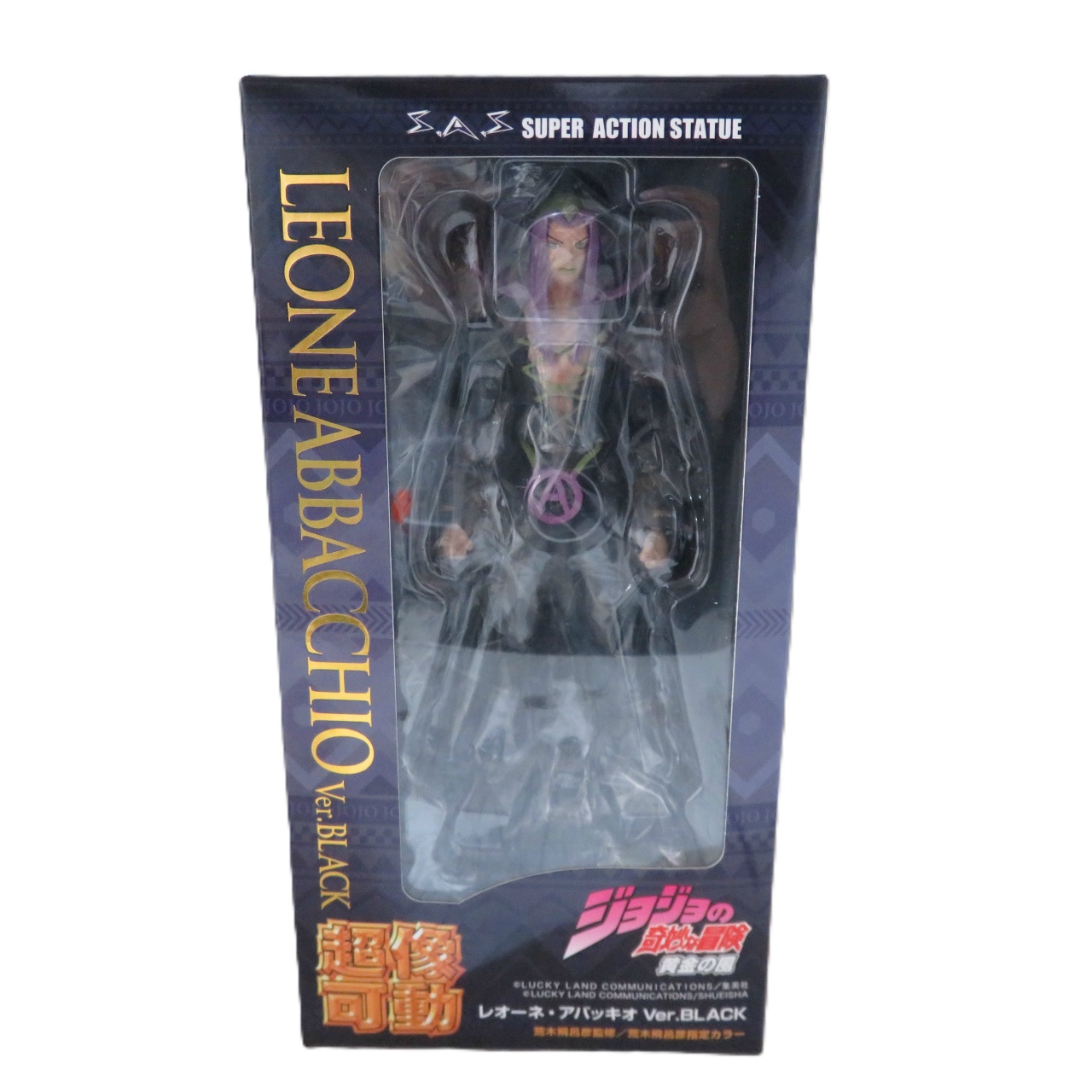 超像可動 ジョジョの奇妙な冒険 第五部 レオーネ・アバッキオ Ver.BLACK WF限定特典付き