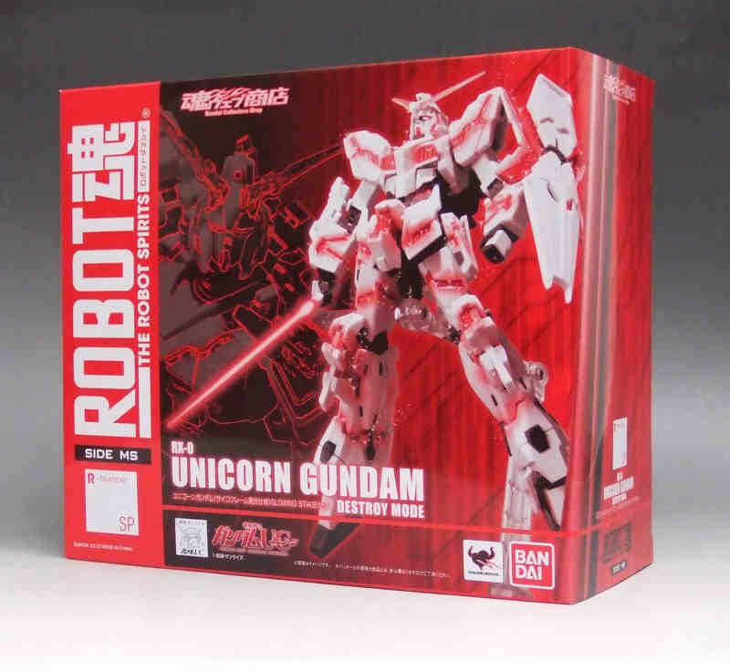 魂ウェブ限定 ROBOT魂 ユニコーンガンダム(サイコフレーム発光仕様) GLOWING STAGEセット
