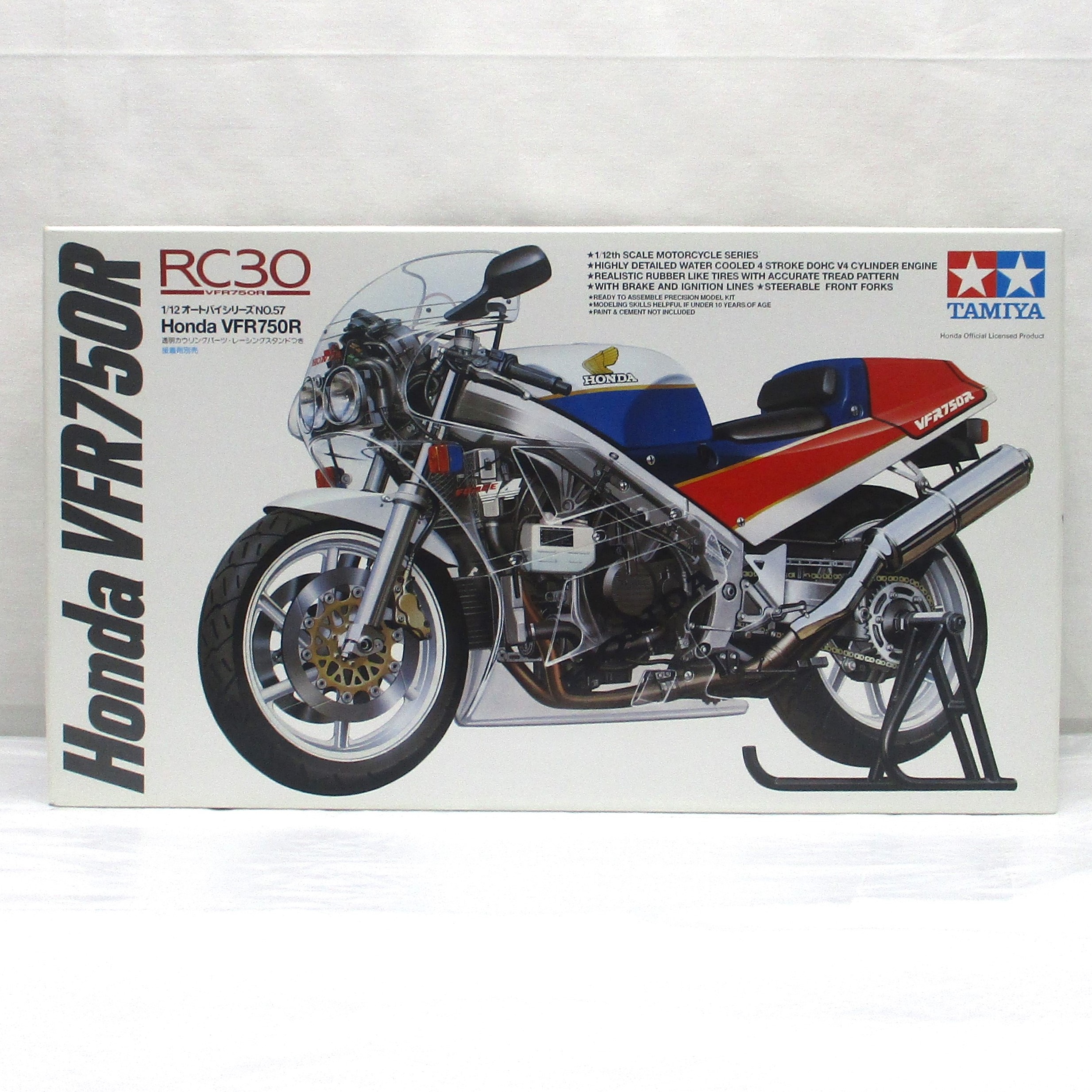 タミヤ 1/12 ホンダ RC30 VFR750R プラモデル