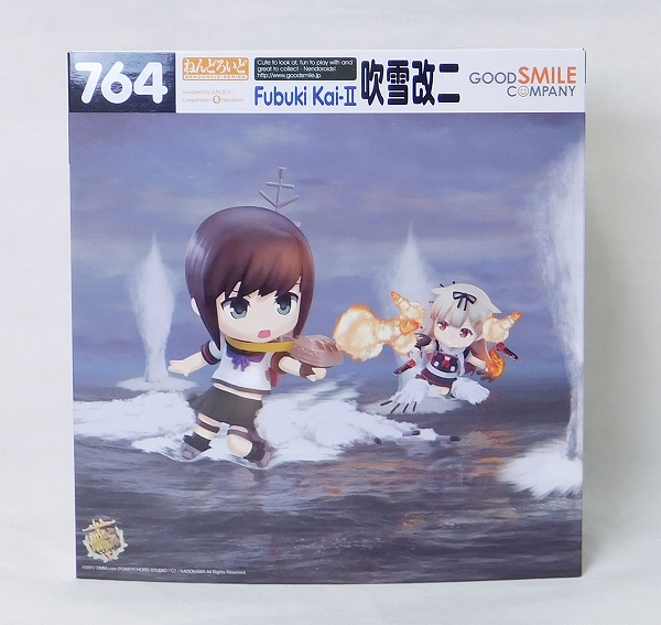 ねんどろいど No.764 吹雪改二 GOODSMILE ONLINE SHOP予約特典「ねんどろいど 吹雪改二 特製スリーブ・ねんどろいど用特別仕様台座」付