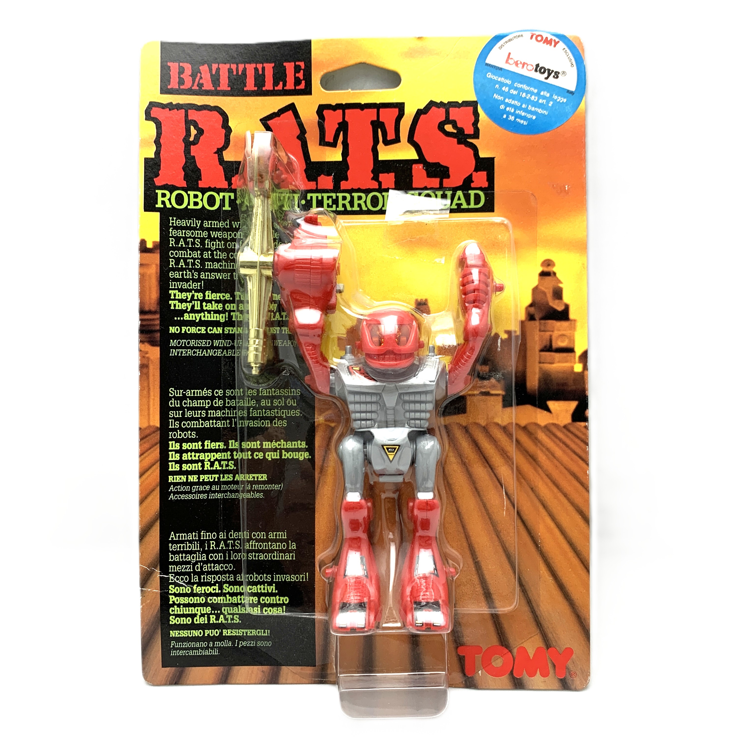 海外版 トミー 超次元戦隊ラッツ R.A.T.S. BLADE