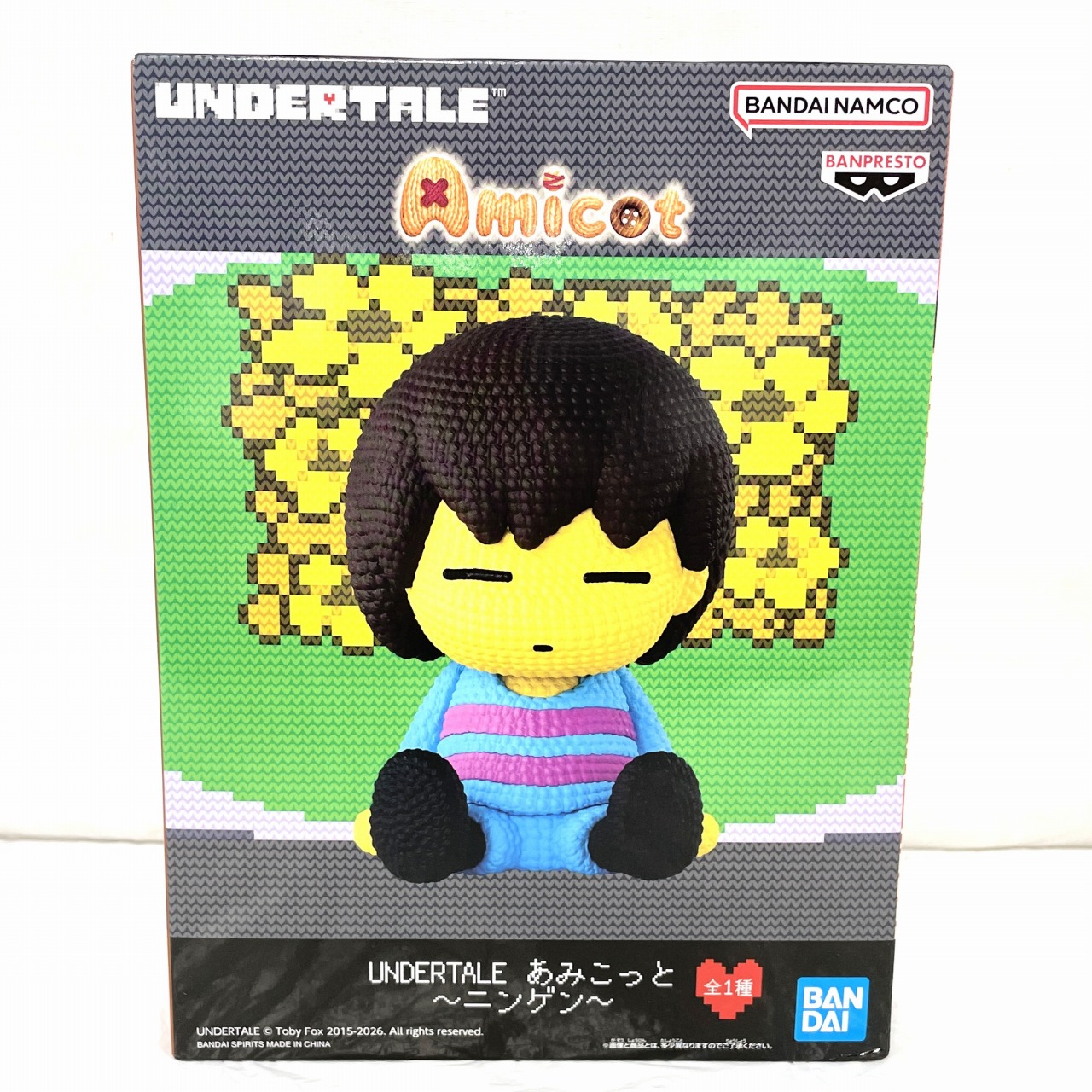 バンダイスピリッツ UNDERTALE あみこっと～ニンゲン～