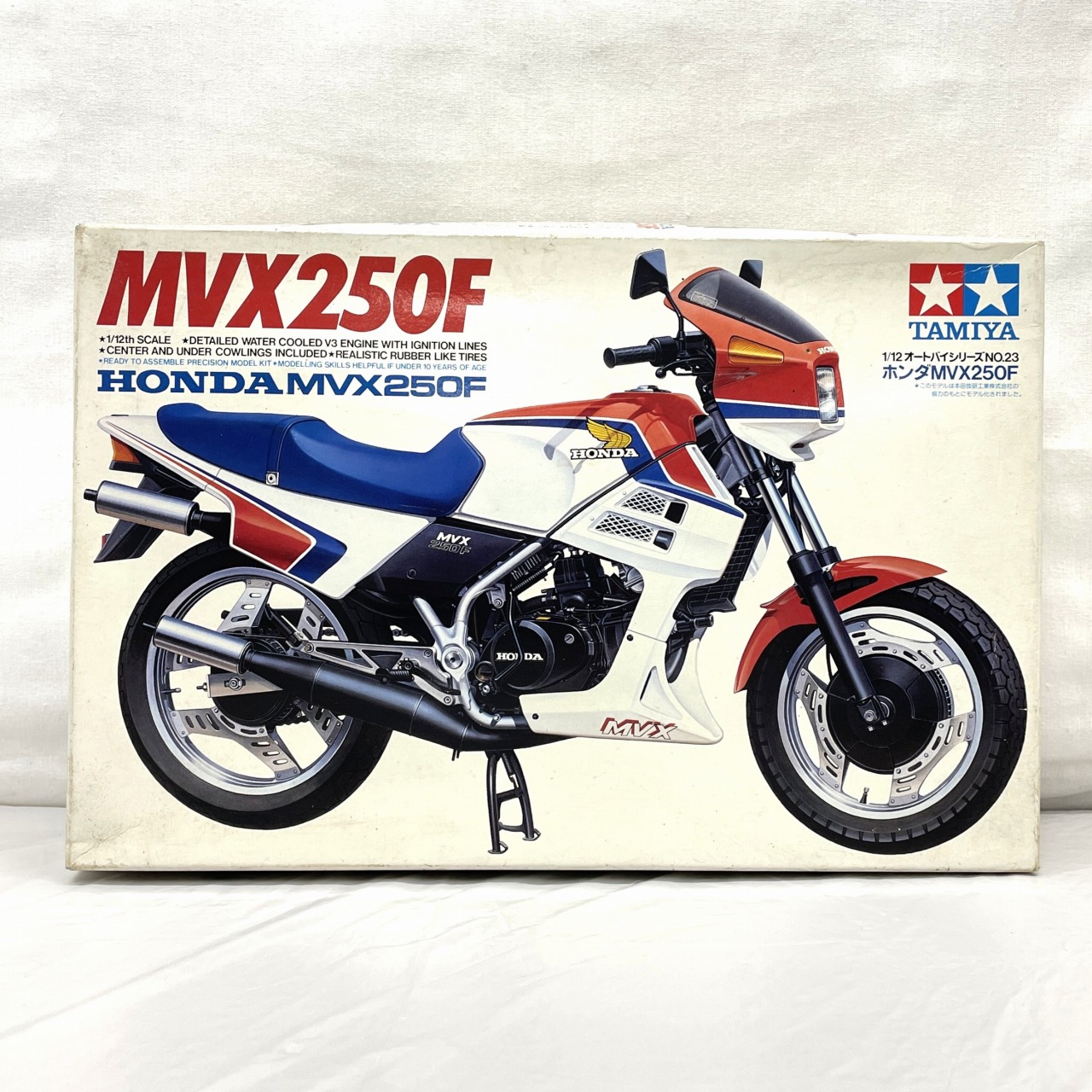 タミヤ 1/12 オートバイシリーズ No.23 ホンダ MVX250F ディスプレイキット