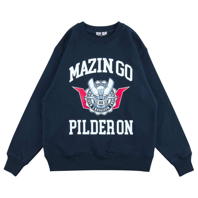 マジンガーZ/マジンガーZ カレッジ クルーネックスウェット/XL