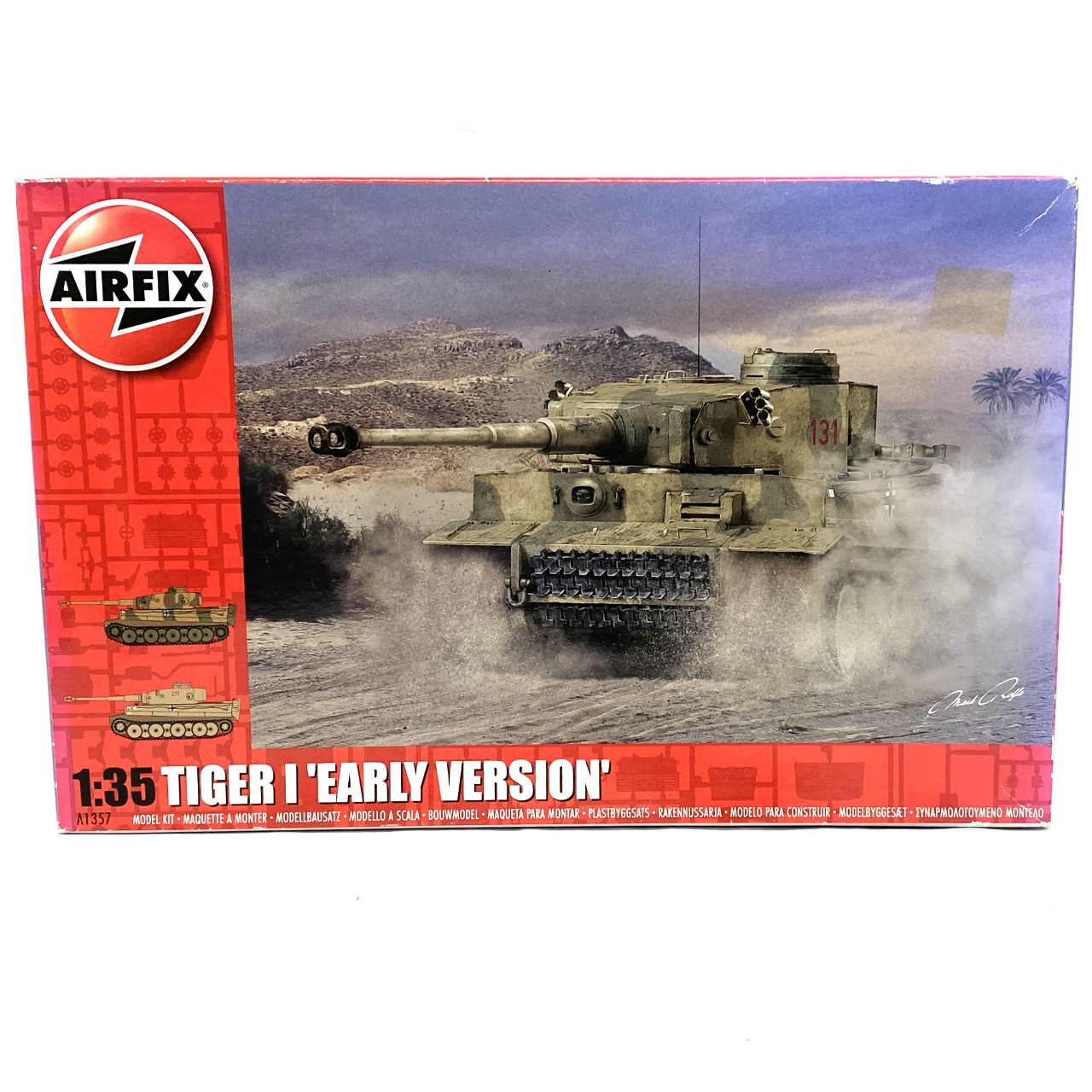 AIRFIX 1/35 タイガーI 前期型 [AIRA1357]