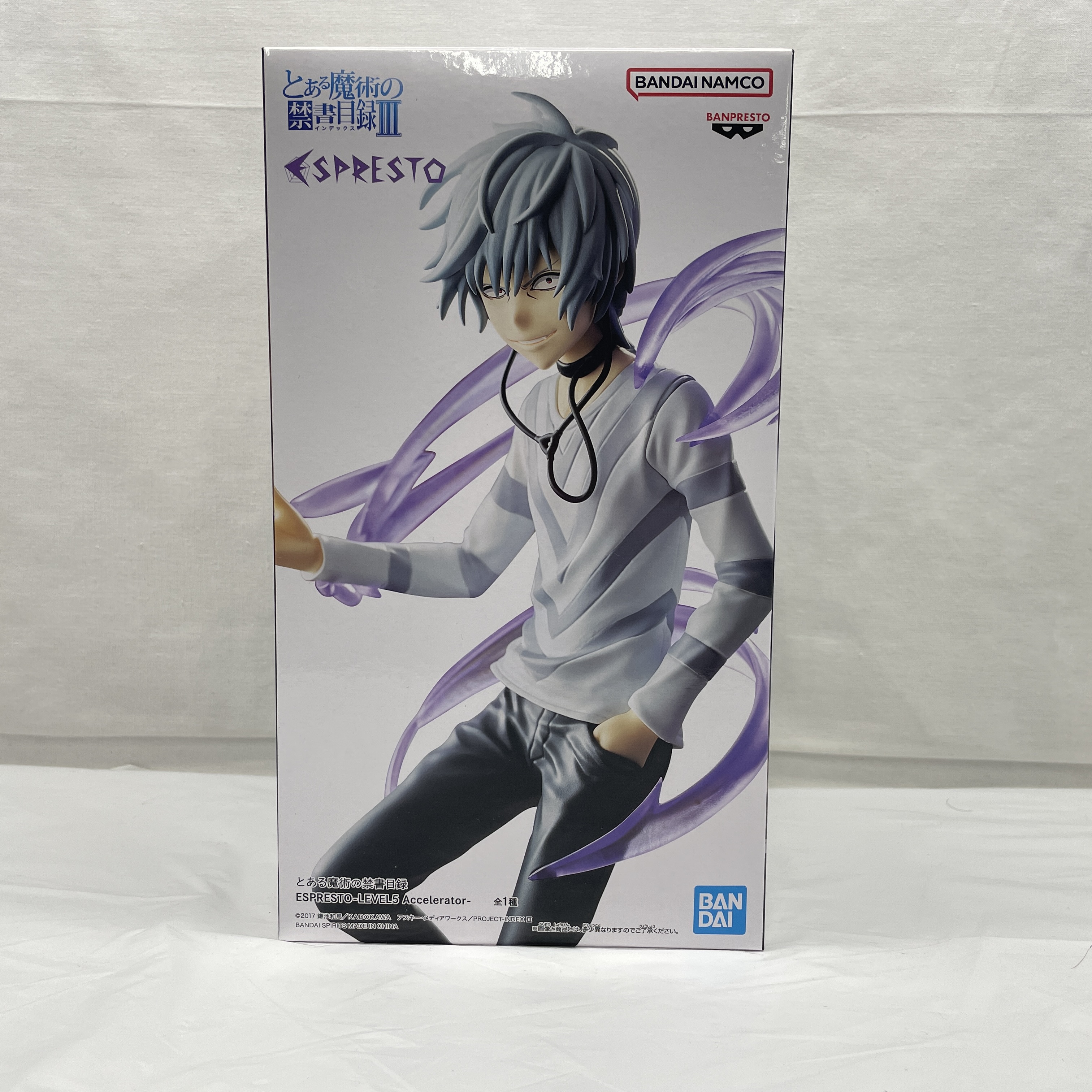 バンダイスピリッツ とある魔術の禁書目録Ⅲ ESPRESTO LEVEL5 Accelerator (アクセラレータ)