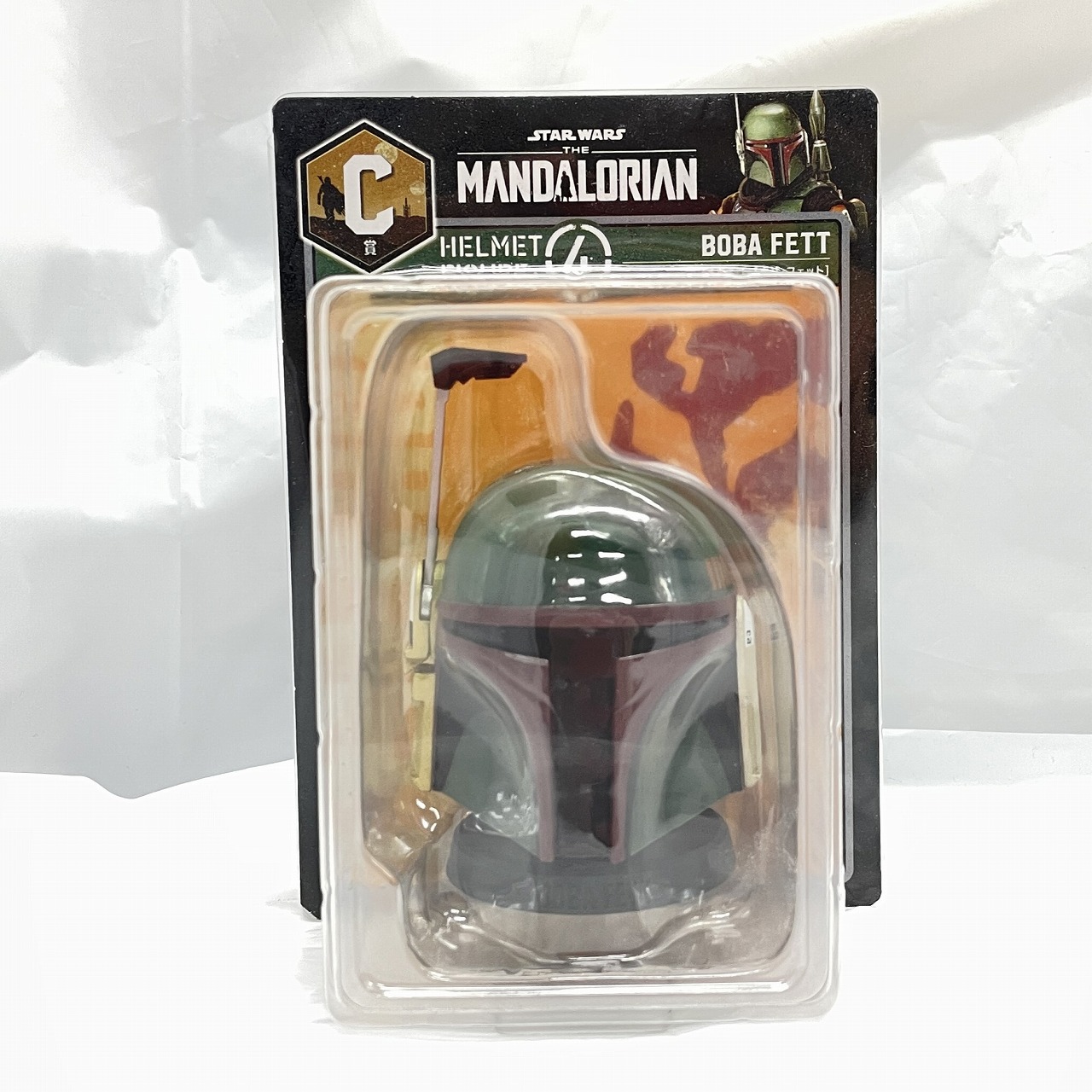 Happyくじ STAR WARS マンダロリアン C賞 ヘルメットフィギュア ボバ・フェット