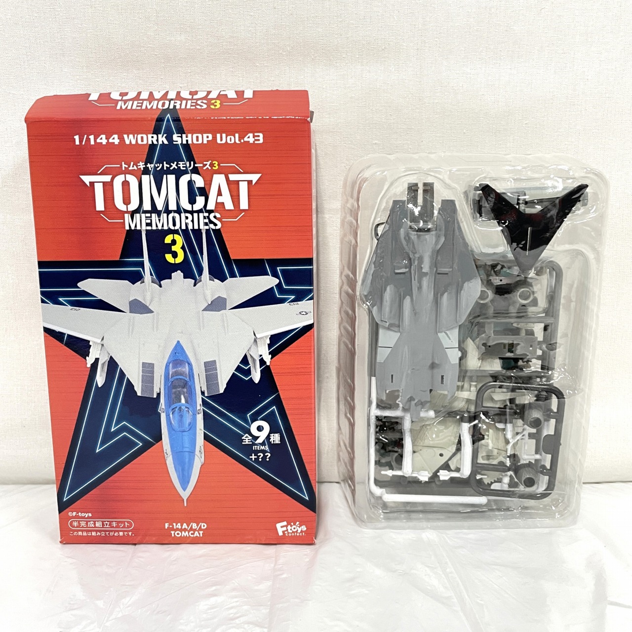 エフトイズ 1/144 トムキャットメモリーズ3 3.F-14B アメリカ海軍 第24戦闘飛行隊「ファイティング・レネゲイズ」