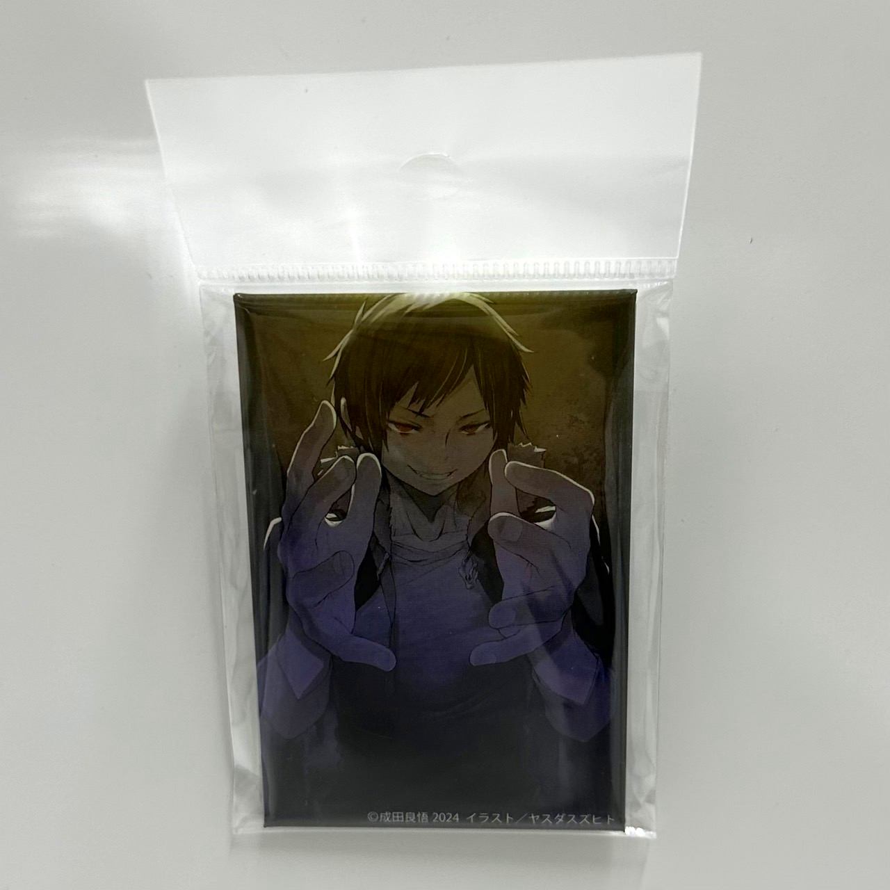 デュラララ!! 『折原臨也と、喝采を』スクエア缶バッジ
