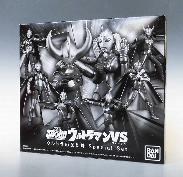 バンダイ SHODO(掌動) ウルトラマンVS(ヴァーサス) ウルトラの父&母 Special Set