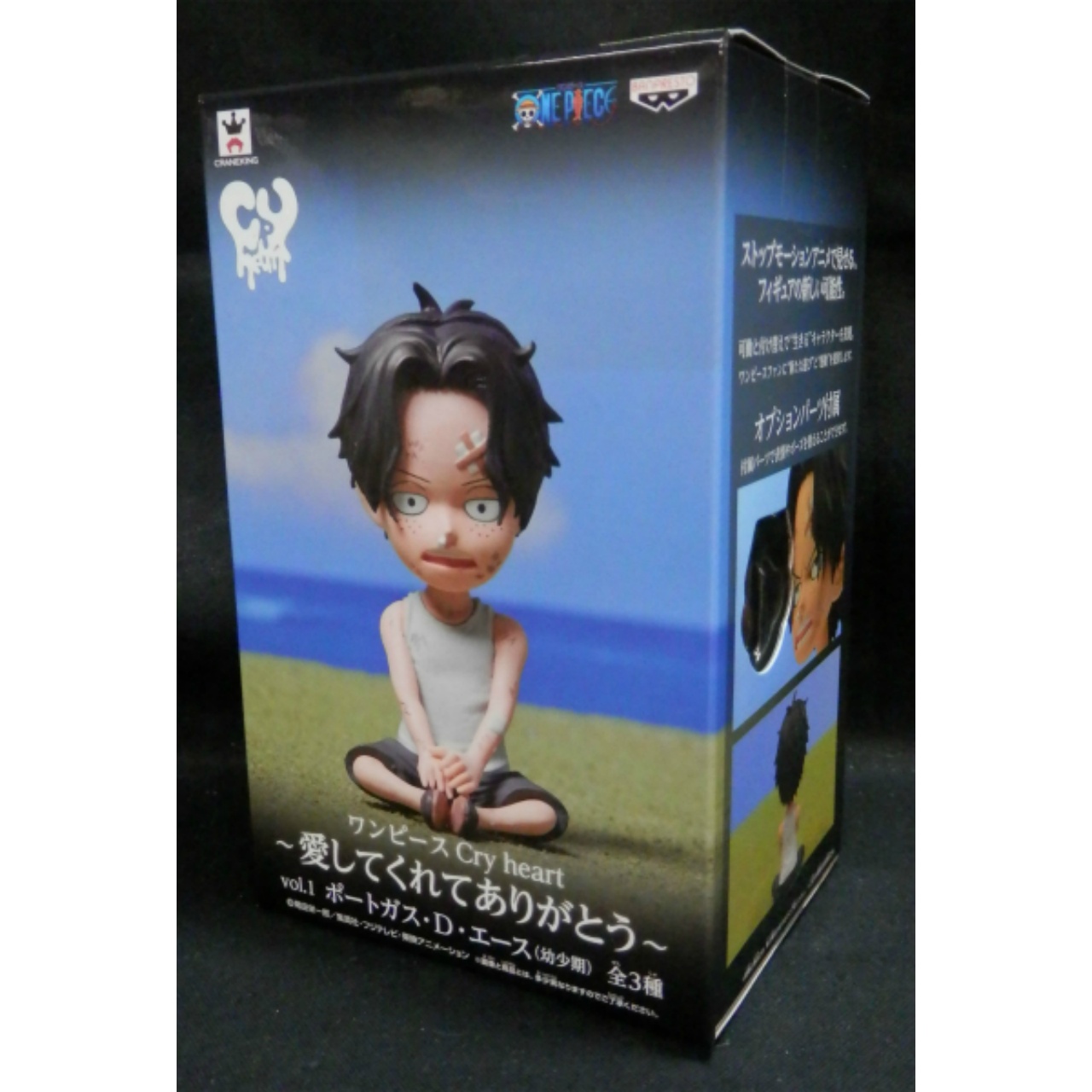 バンプレスト ワンピース Cry heart 愛してくれてありがとう vol.1 エース(幼少期)