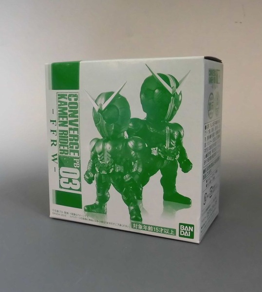 CONVERGE KAMEN RIDER PB03 -FFR W- サイクロンサイクロン&ジョーカージョーカー