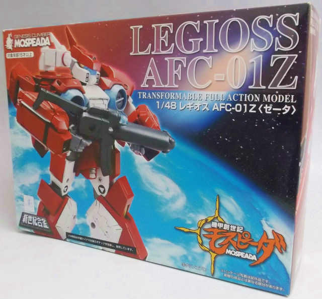 AOSHIMA Shin Seiki Gokin Genesis Climber MOSPEADA Legioss AFC-01Z (Zeta) 1/48