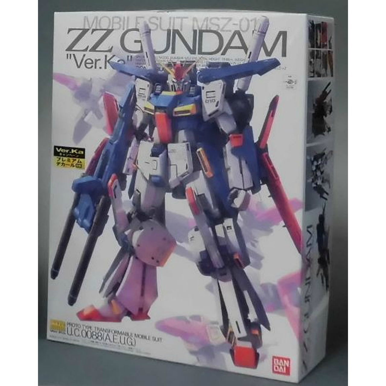 Master Grade 1/100 MSZ-010 ZZ Zeta Gundam Ver.Ka with Premium Decal