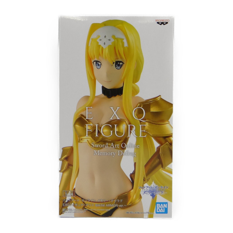 Banpresto Sword Art Online Memory Defrag EXQ Figure -Alice Bikini Armor Ver.-