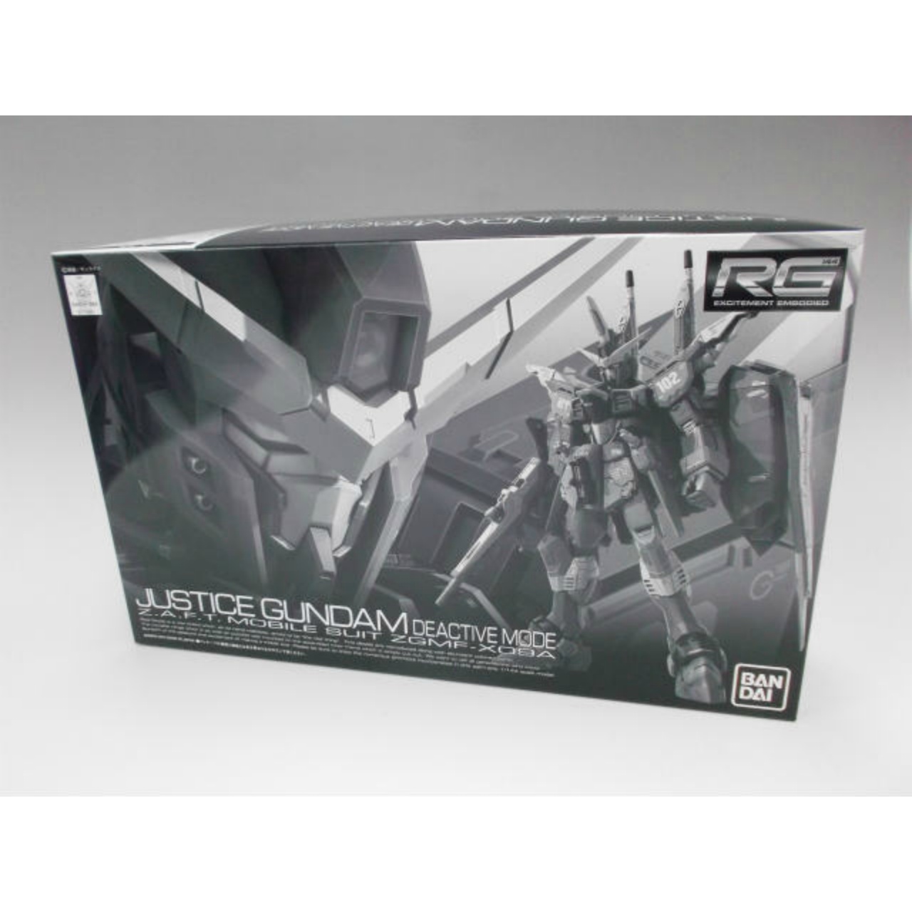 Real Grade 1/144 Justice Gundam Deactive Mode