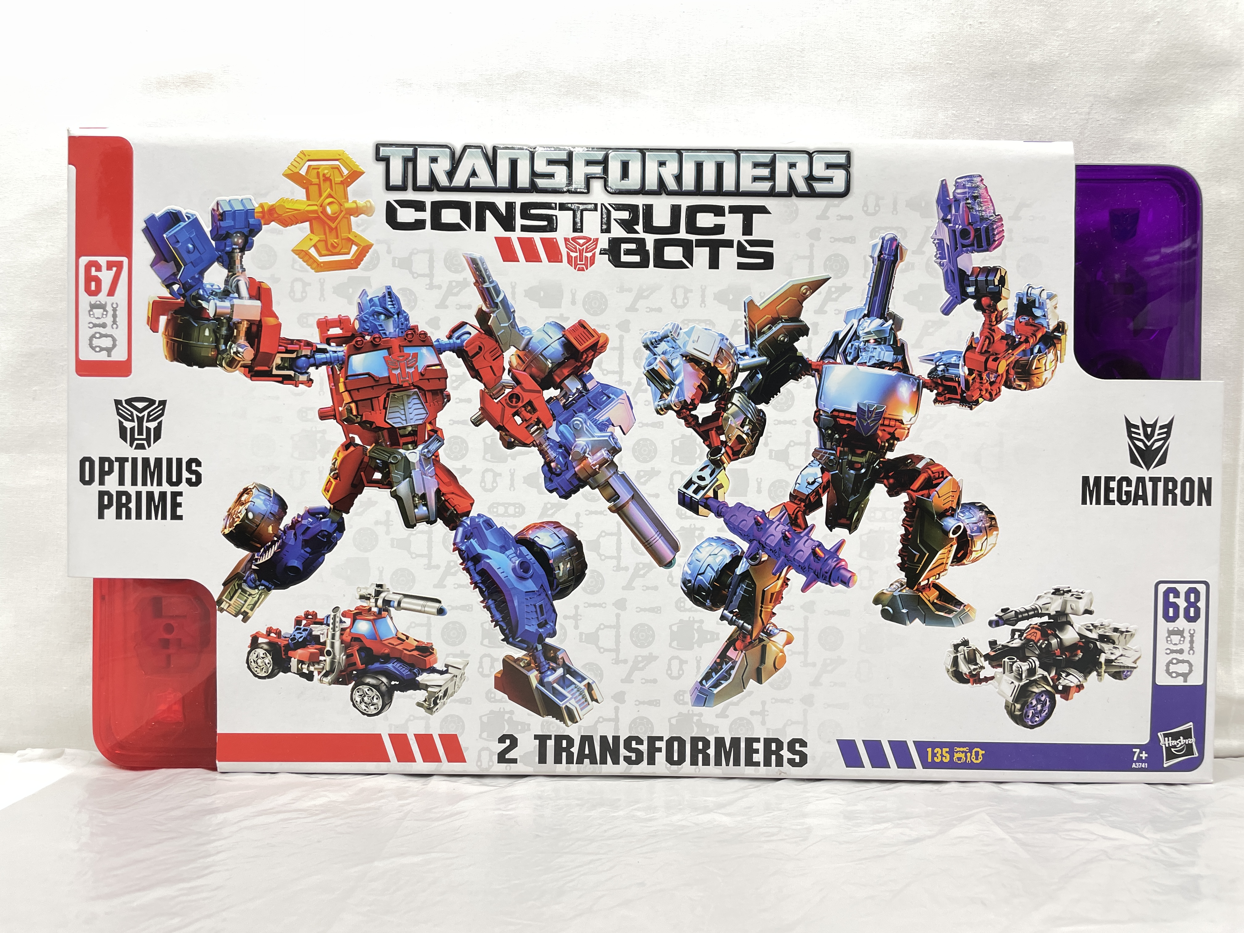 Transformers Constructbots Optimus Prime vs Megatron(EU)