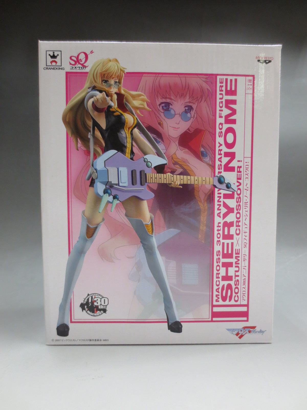 SQ Figure Macross 30th Anniversary Sheryl Nome Costume x Crossover