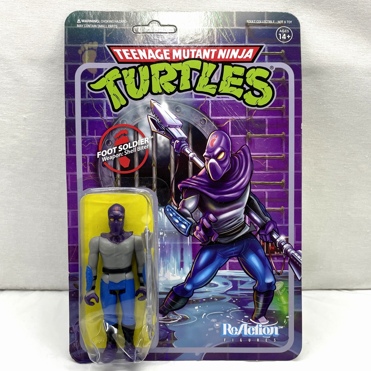 スーパー7 リ・アクション ティーンエイジ・ミュータント・ニンジャ・タートルズ TMNT フットソルジャー