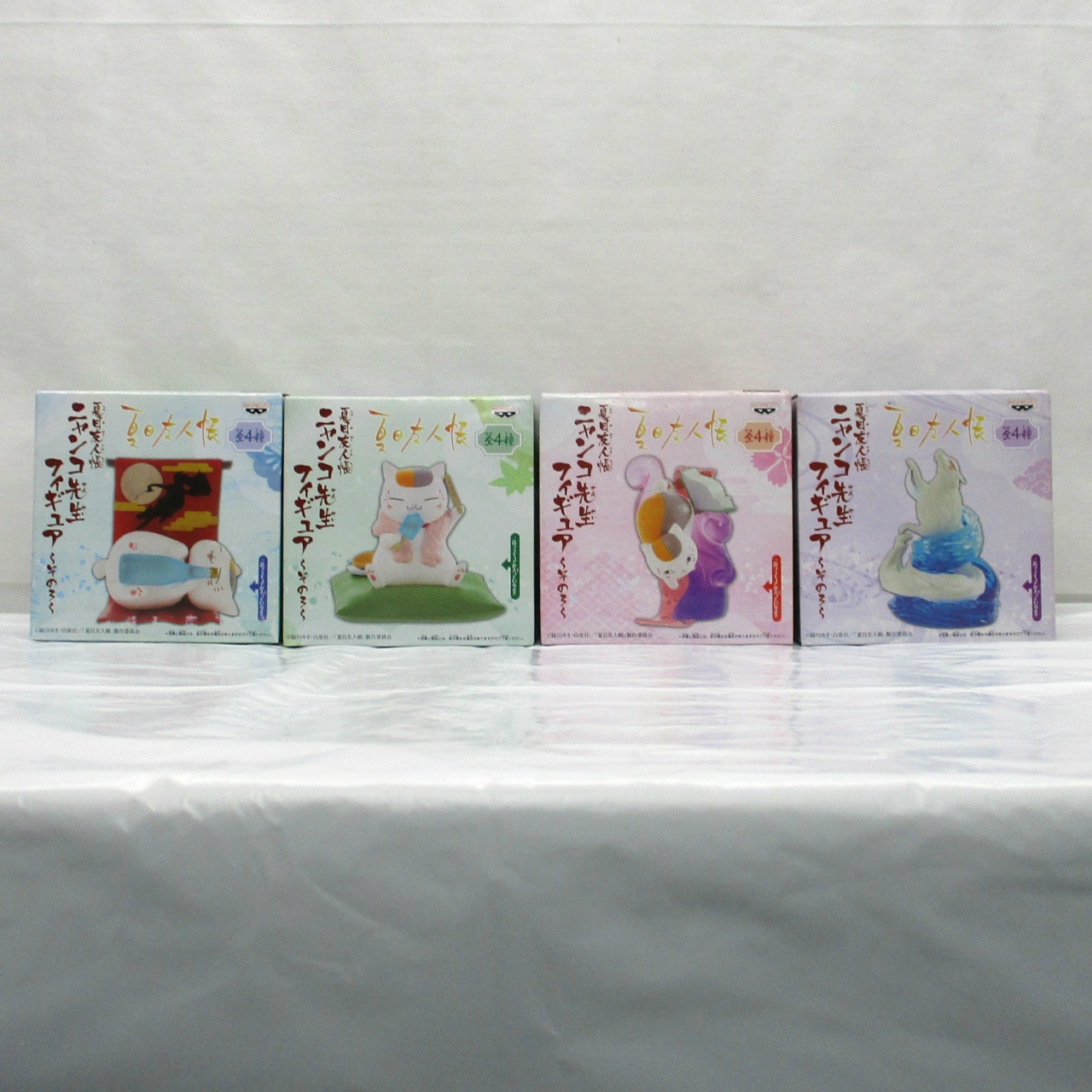 夏目友人帳 ニャンコ先生フィギュア ～その3～ 全4種セット