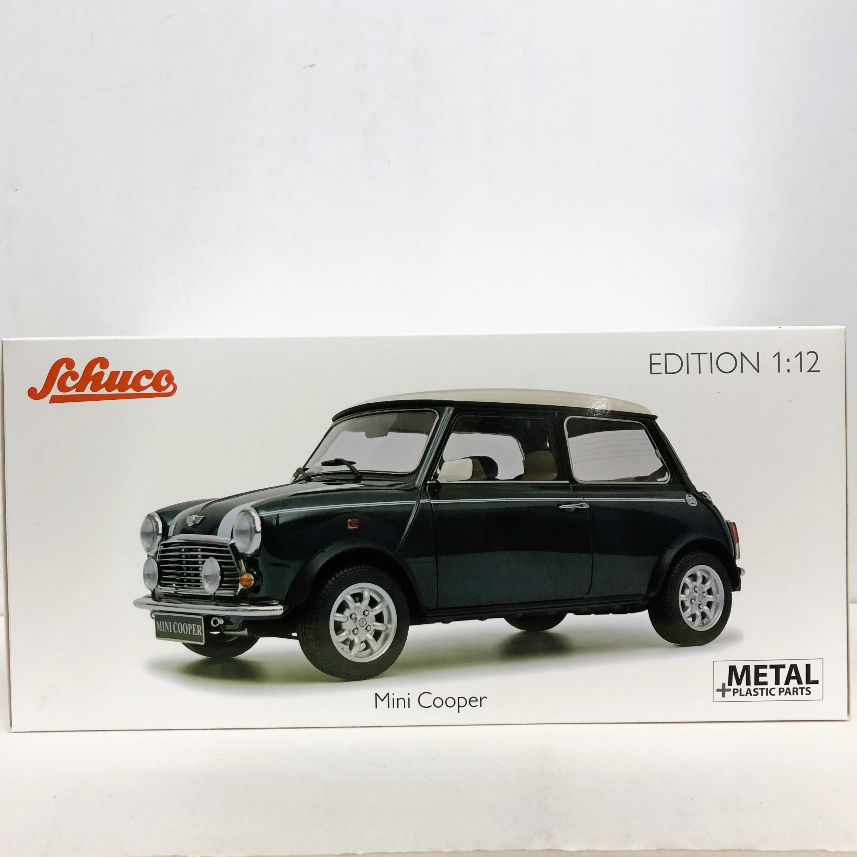Schuco 1/12 ミニクーパー ブリティッシュレーシンググリーンメタリック