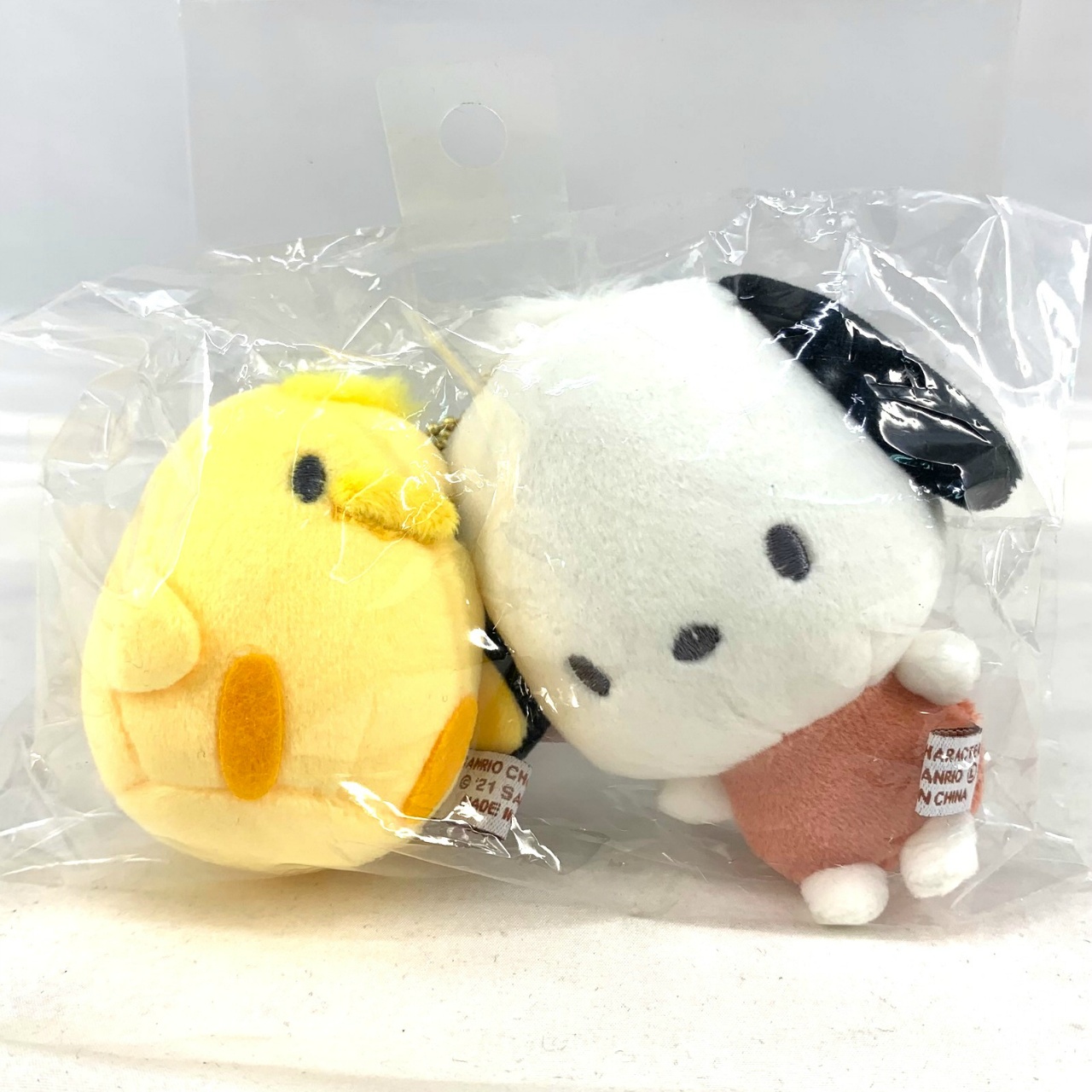クラックス サンリオ ニコぬいキーホルダー ポチャッコ&ピヨ