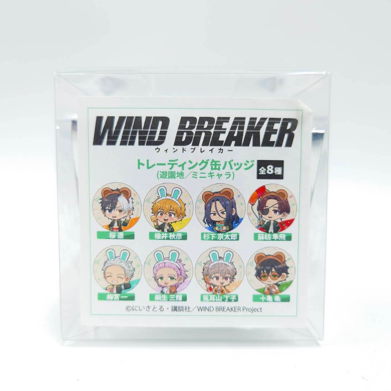 WIND BREAKER 缶バッジ 遊園地/ミニキャラ