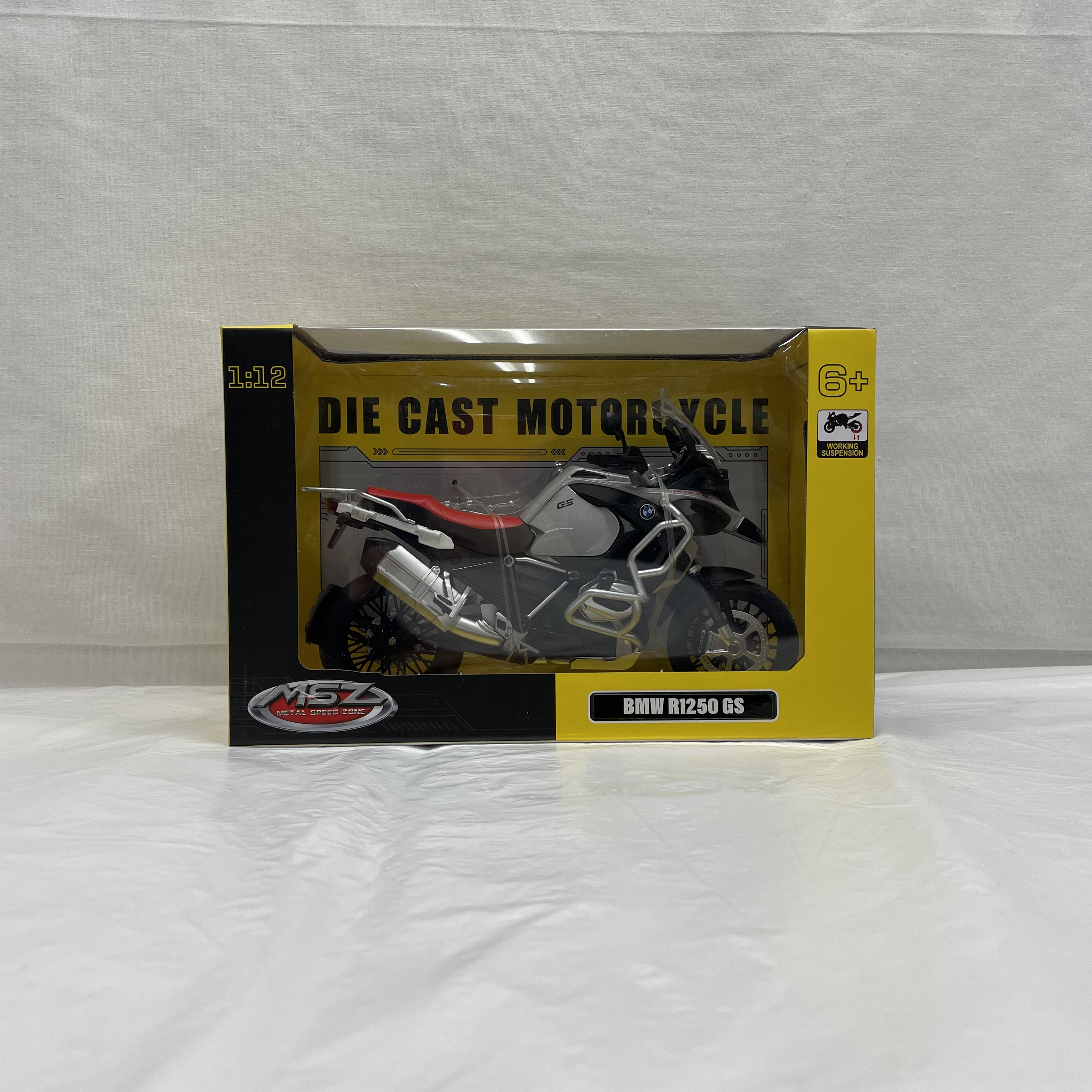 ピーナッツクラブ 1/12 BMW R1250GS (シルバー)