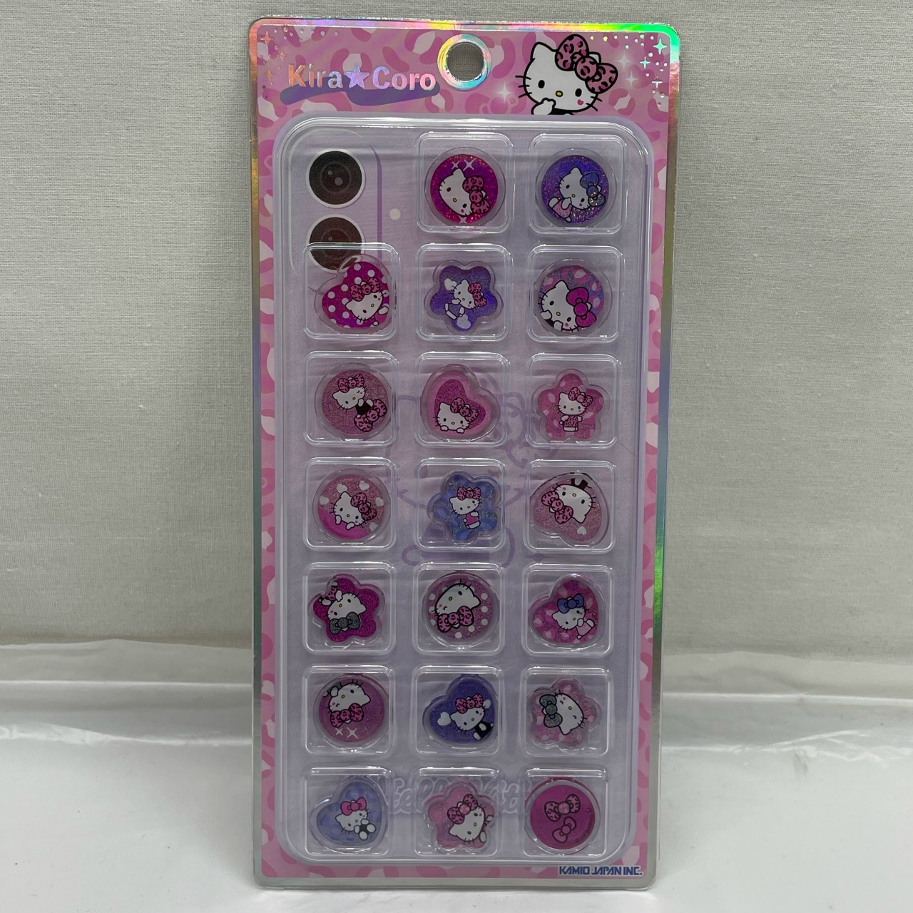 KamioJapan CuteModel KiraCoro Ohajiki Sticker Hello Kity