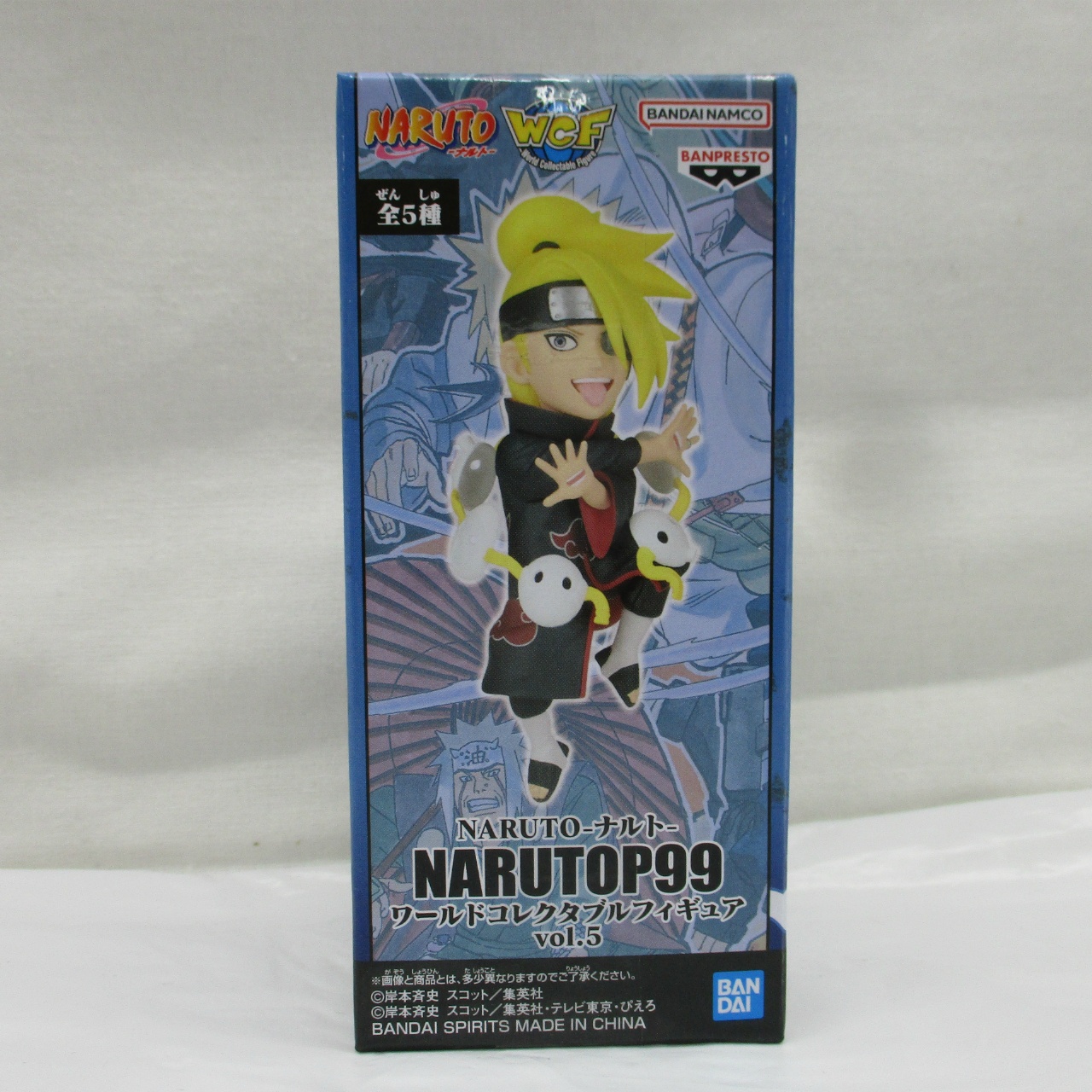 NARUTO-ナルト- NARUTOP99 ワールドコレクタブルフィギュアvol.5 B.デイダラ