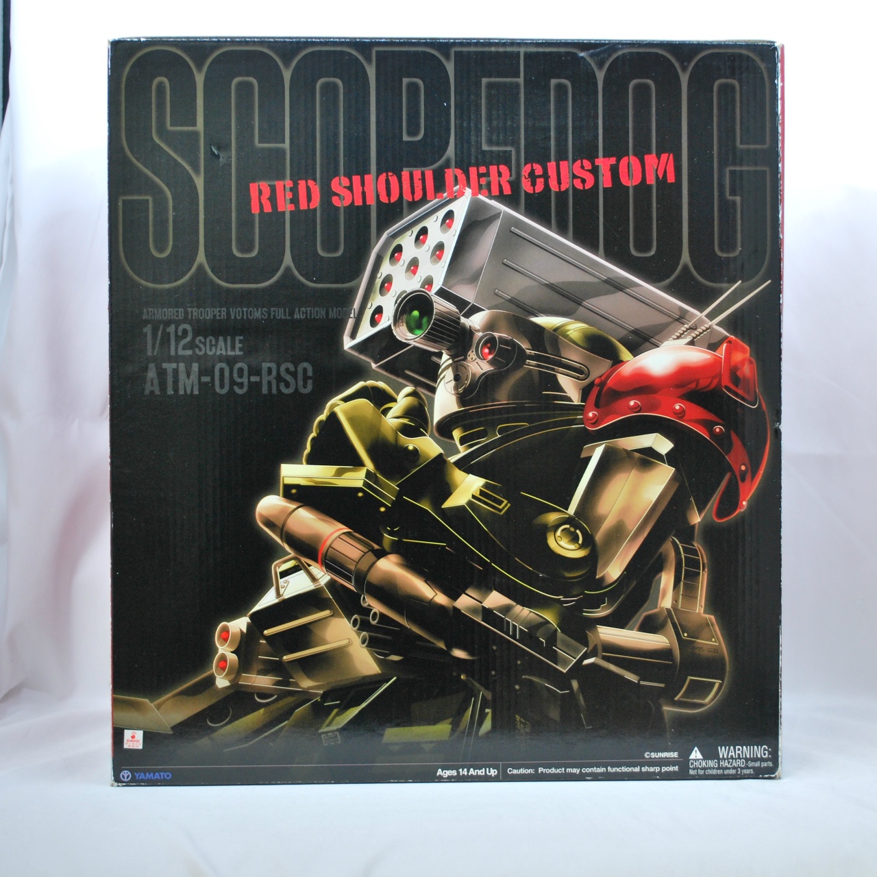 YAMATO 1/12 Votoms ATM-09-RSC Scope Dog Red Shoulder Custom